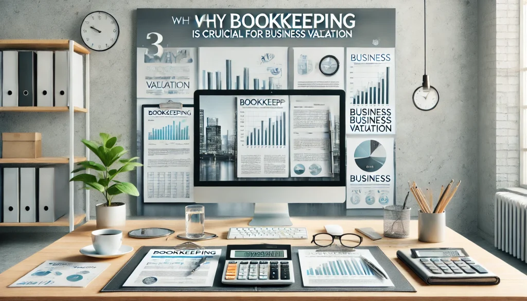 bookkeeping, business valuation, financial health, accounting records, business growth